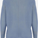 MAGLIONE IN CASHMERE D127AE ICE WHITE OLIVER LATTUGHI 