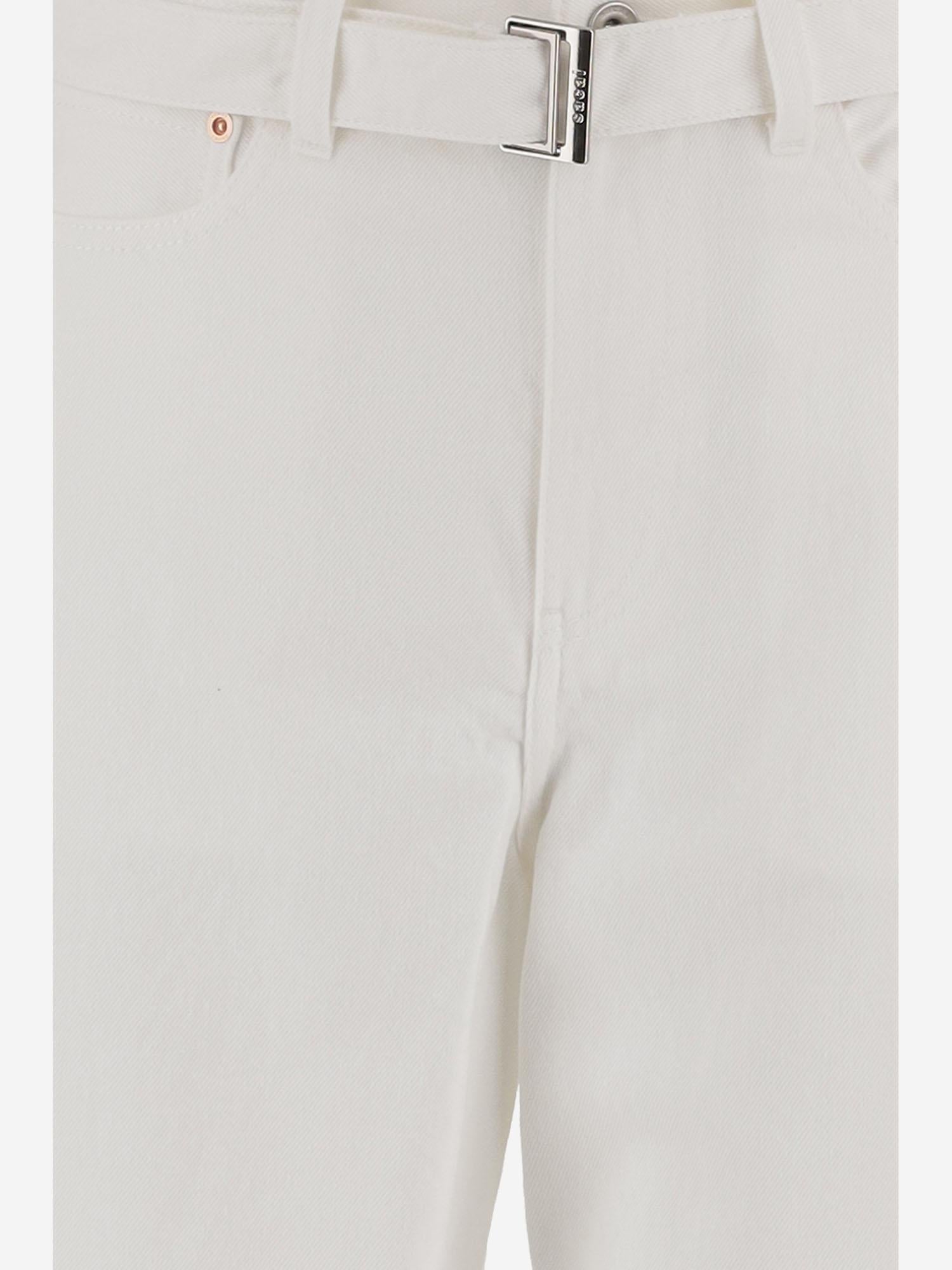 PANTALONI CORTI IN COTONE 08317 151 SACAI 