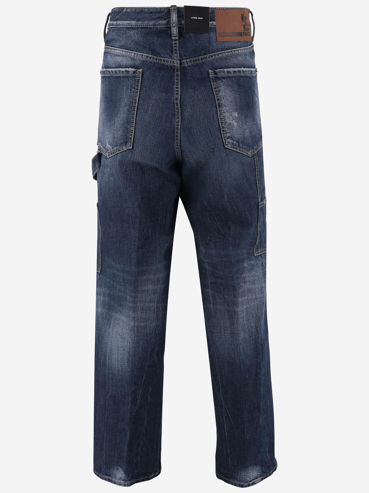 JEANS IN DENIM DI COTONE S74LB1652 S30309470 DSQUARED2 