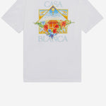 T-SHIRT IN COTONE CON STAMPA MSS26JTS001 13 CASABLANCA 