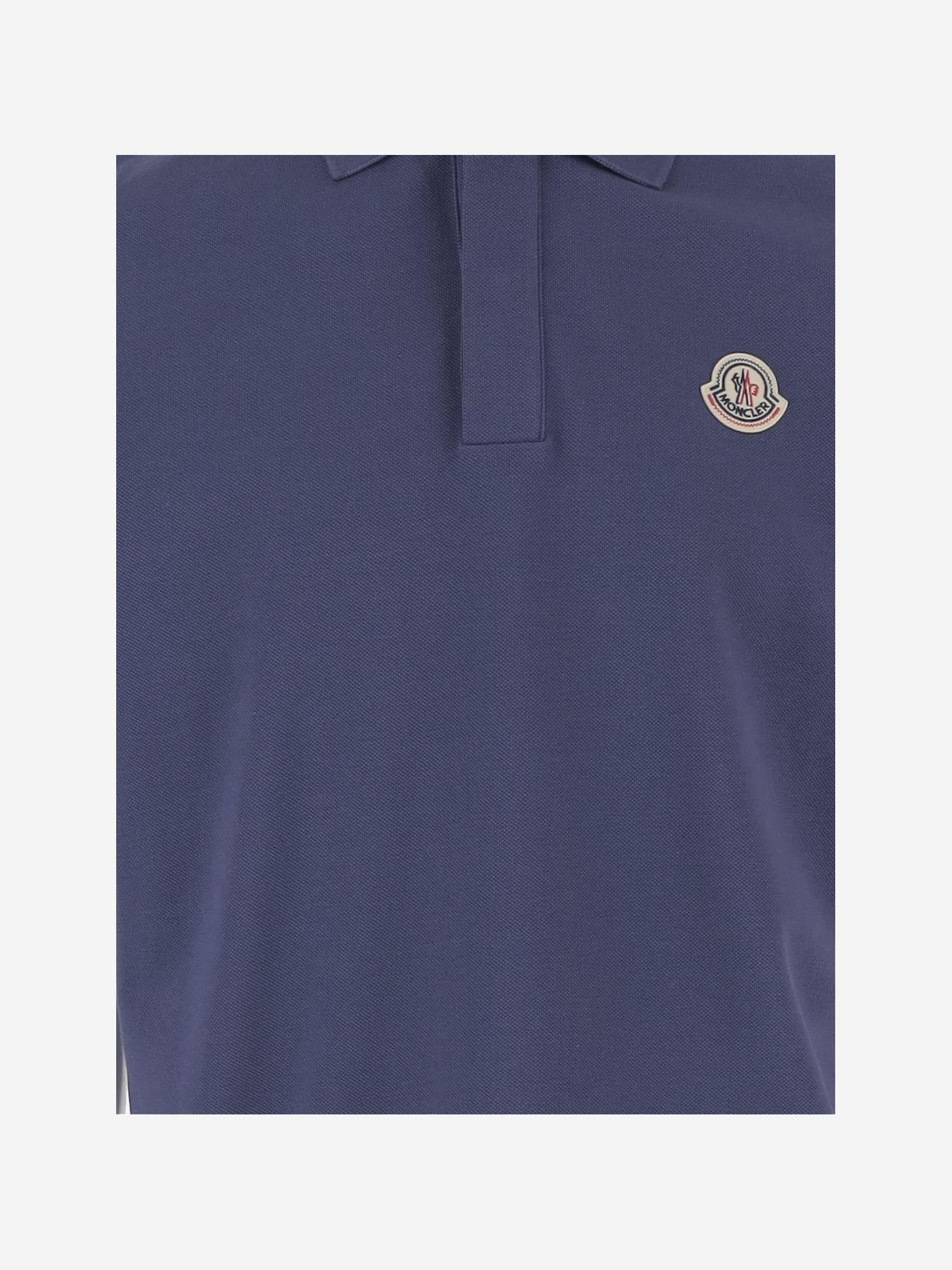 POLO IN COTONE CON LOGO 8A00024 89A16765 MONCLER 