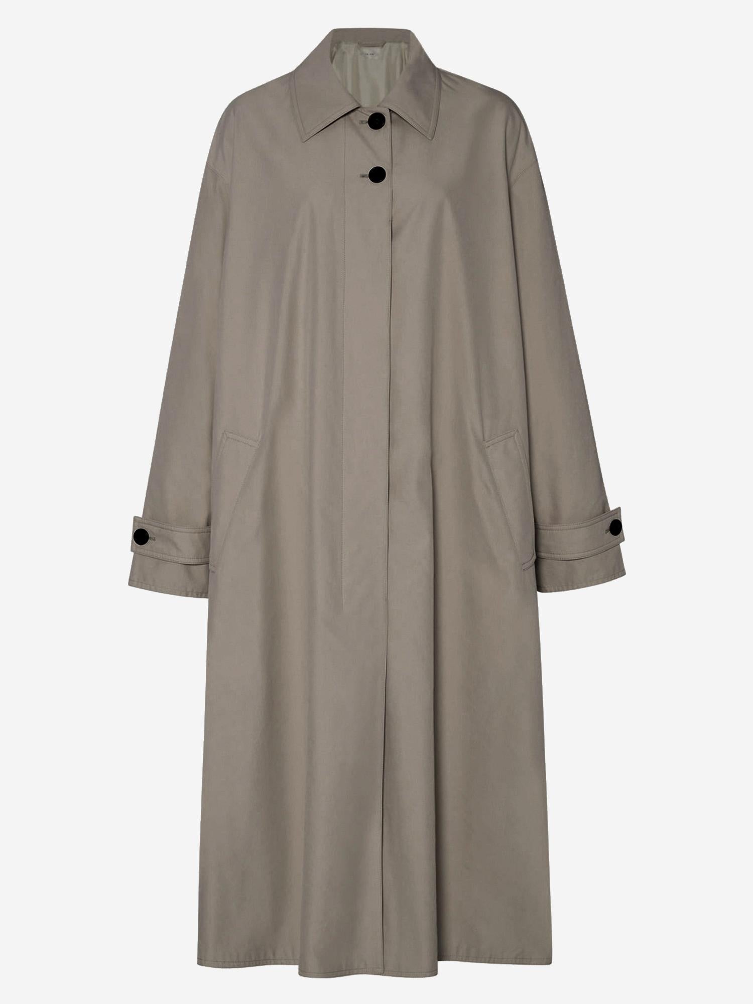 CAPPOTTO LOLANA IN COTONE 10490W4207 TAU THE ROW 