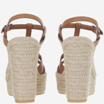 ESPADRILLAS CON ZEPPA TRIBUTE 611924 BDA002206 SAINT LAURENT 