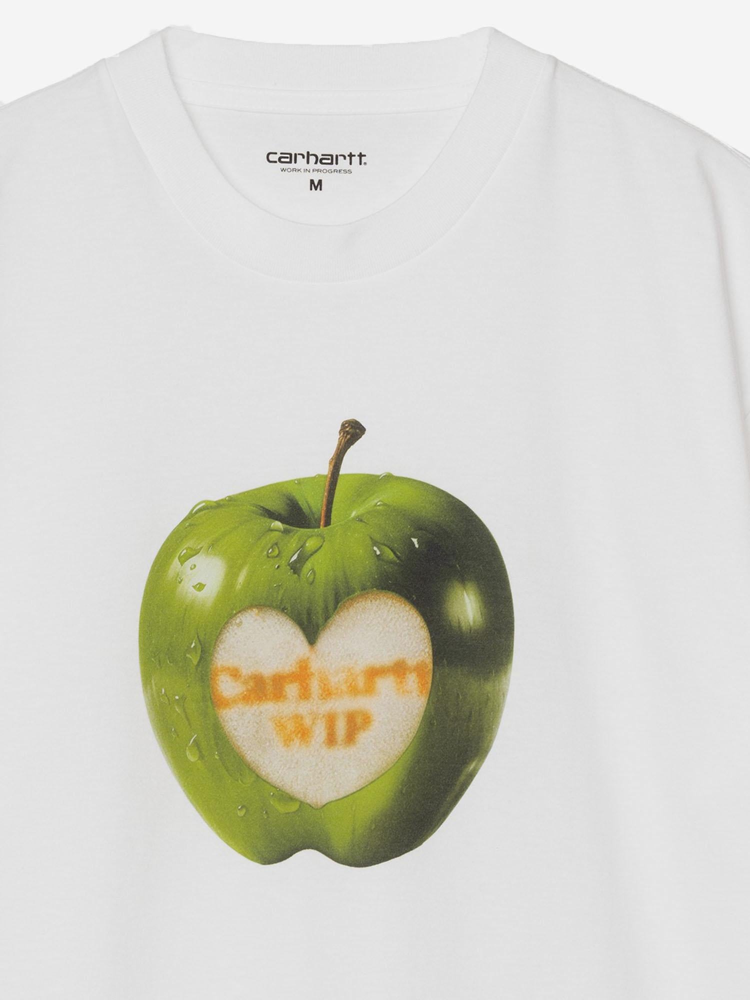 T-SHIRT IN COTONE CON LOGO I036260 02XX CARHARTT WIP 