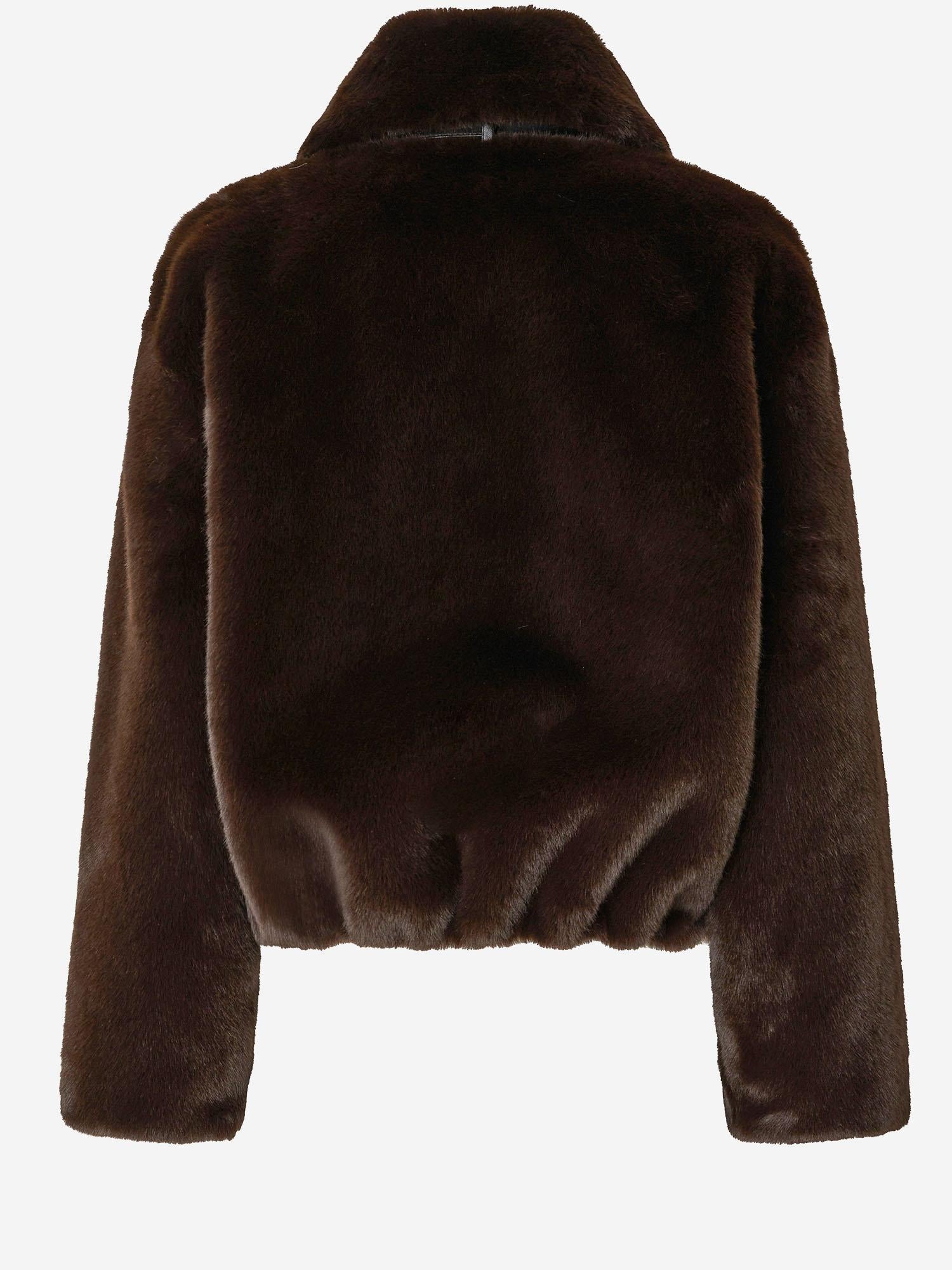 GIUBBOTTO IN PELLICCIA SINTETICA 106013 A1ZMM28 PINKO 