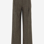 PANTALONI MAFALDA IN LANA MAFALDAT 93243 QL2 