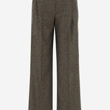 PANTALONI MAFALDA IN LANA MAFALDAT 93243 QL2 