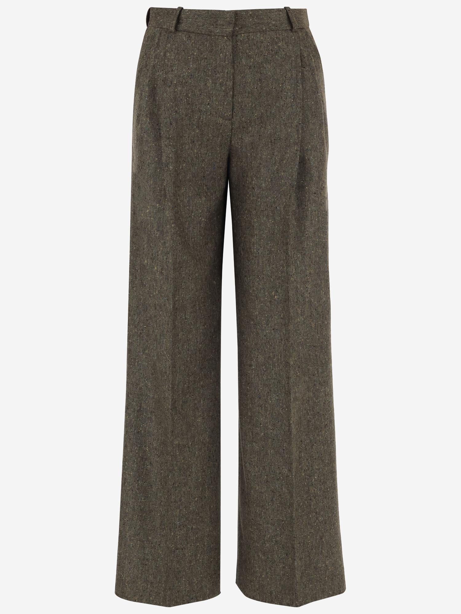 PANTALONI MAFALDA IN LANA MAFALDAT 93243 QL2 