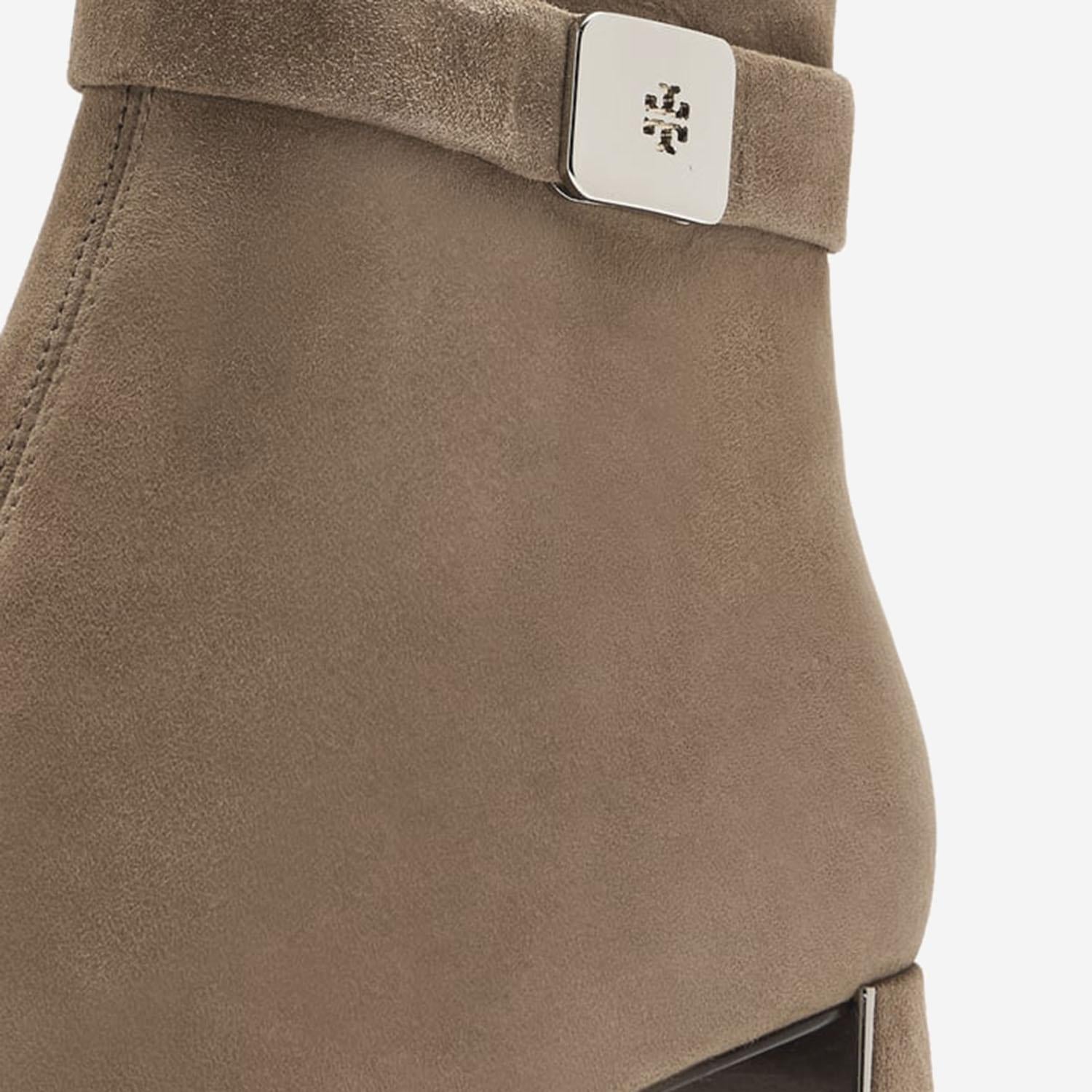 STIVALETTI GEORGIA IN PELLE SCAMOSCIATA 166780 037 TORY BURCH 