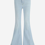 JEANS FLARED IN MISTO COTONE STRETCH HEW03305DS091 L0916 HAIKURE 