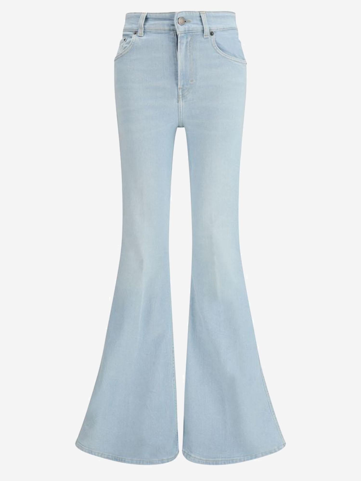 JEANS FLARED IN MISTO COTONE STRETCH HEW03305DS091 L0916 HAIKURE 