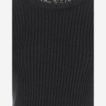 TOP IN VISCOSA E COTONE CON DECORAZIONI 011208 1714900 DRIES VAN NOTEN 