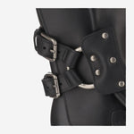 STIVALETTI IN GOMMA E PELLE CT1109 AX8728B956 DOLCE & GABBANA 