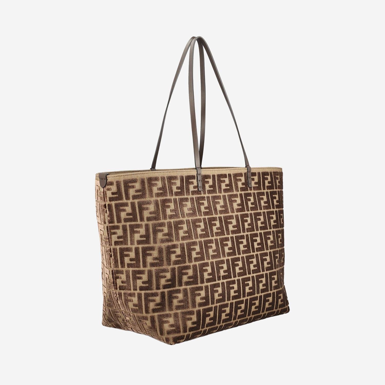 BORSA SHOPPING ROLL GRANDE CON MOTIVO FF 8BH425 AT14F0L1B FENDI 