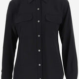 CAMICIA IN SETA Q23E035 TRUEBLACK EQUIPMENT 