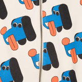 FELPA CON CAPPUCCIO IN COTONE CON STAMPA B225AC049  BOBO CHOSES KIDS 