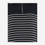 MAGLIONE IN CASHMERE CON MOTIVO A RIGHE MMLB52 18BJF022X MIU MIU 
