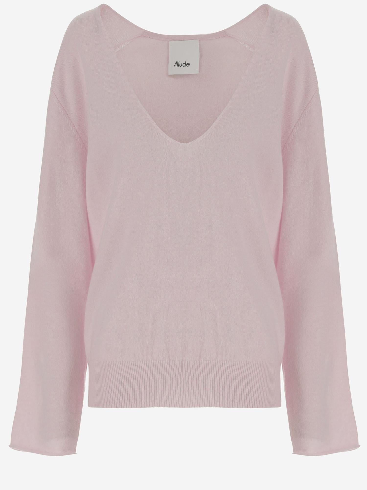 MAGLIONE IN LANA E CASHMERE 25217071 60 ALLUDE 