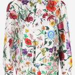 CAMICIA IN SETA CON MOTIVO FLOREALE 865715 ZAUU89413 GUCCI 