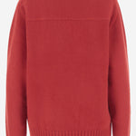 MAGLIONE IN CASHMERE 6252K21147 CRIMSON CARVEN 