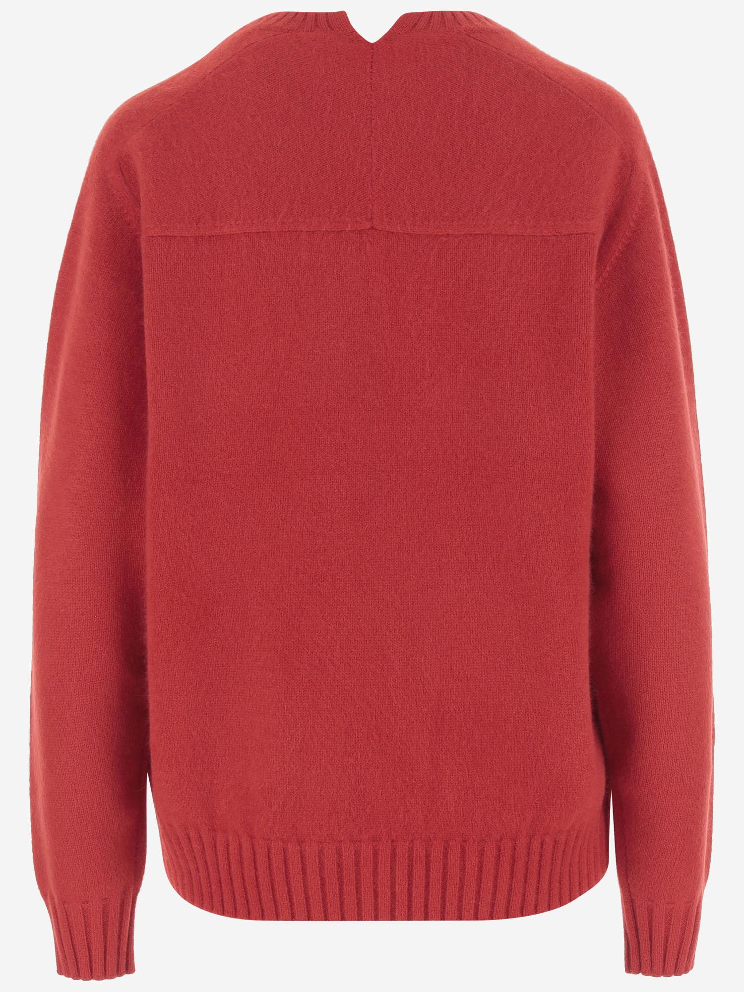 MAGLIONE IN CASHMERE 6252K21147 CRIMSON CARVEN 