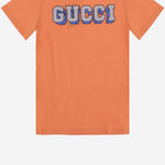 T-SHIRT IN COTONE CON LOGO 547559 XJHFG7195 GUCCI KIDS 