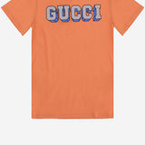 T-SHIRT IN COTONE CON LOGO 547559 XJHFG7195 GUCCI KIDS 