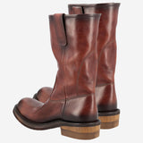 STIVALETTI FOULE IN PELLE 5U680E 5ODF0201 MIU MIU 
