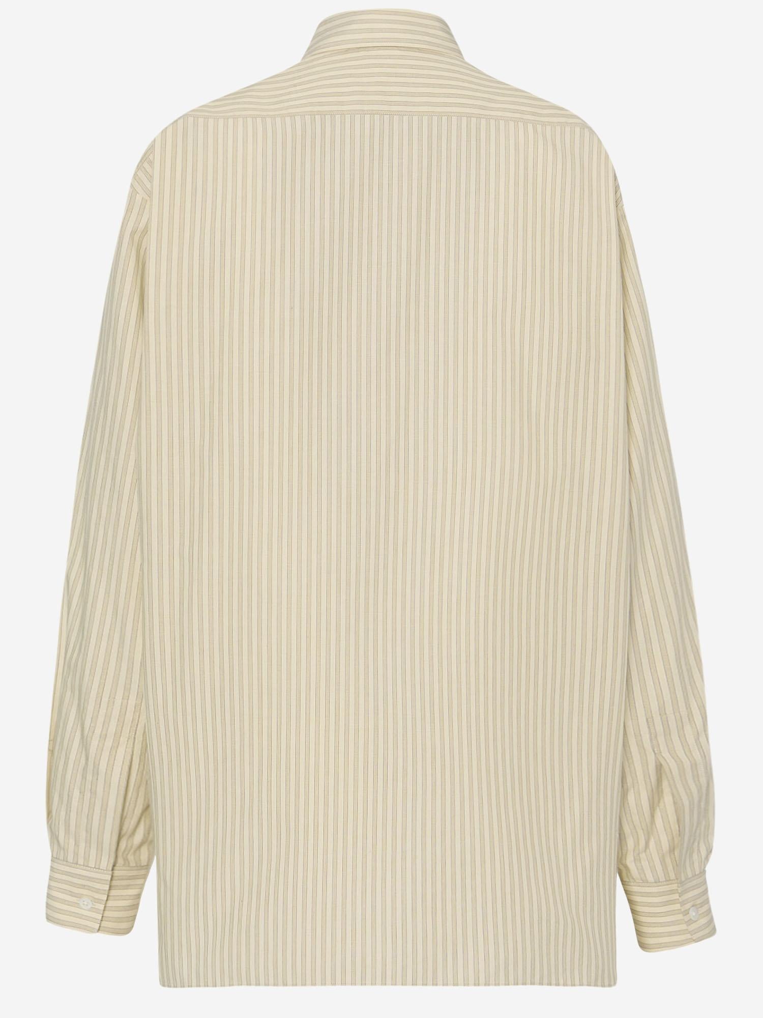 CAMICIA A RIGHE IN COTONE 8740W3585 SGH THE ROW 