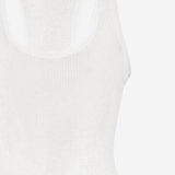 CANOTTA CENDREA IN COTONE 10977K776 WHT THE ROW 