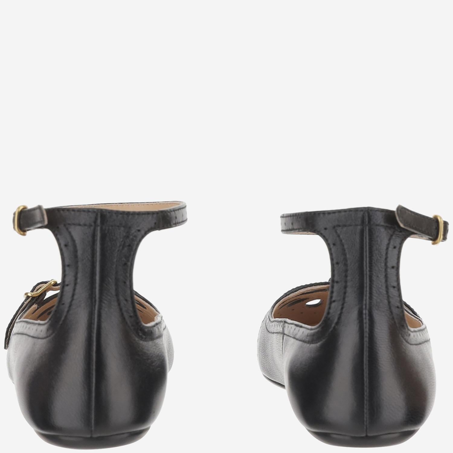 BALLERINA MISTY IN PELLE CH25W14VUN 001 CHLOE 