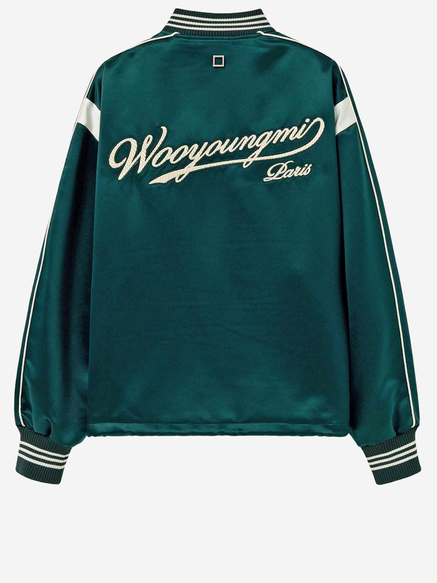 giubbotto verde in nylon W261JP03 907F WOOYOUNGMI 