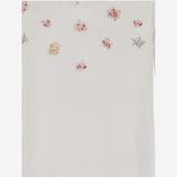 T-shirt Capricia con ricami floreali S05GTSK00017 102 BONPOINT KIDS 