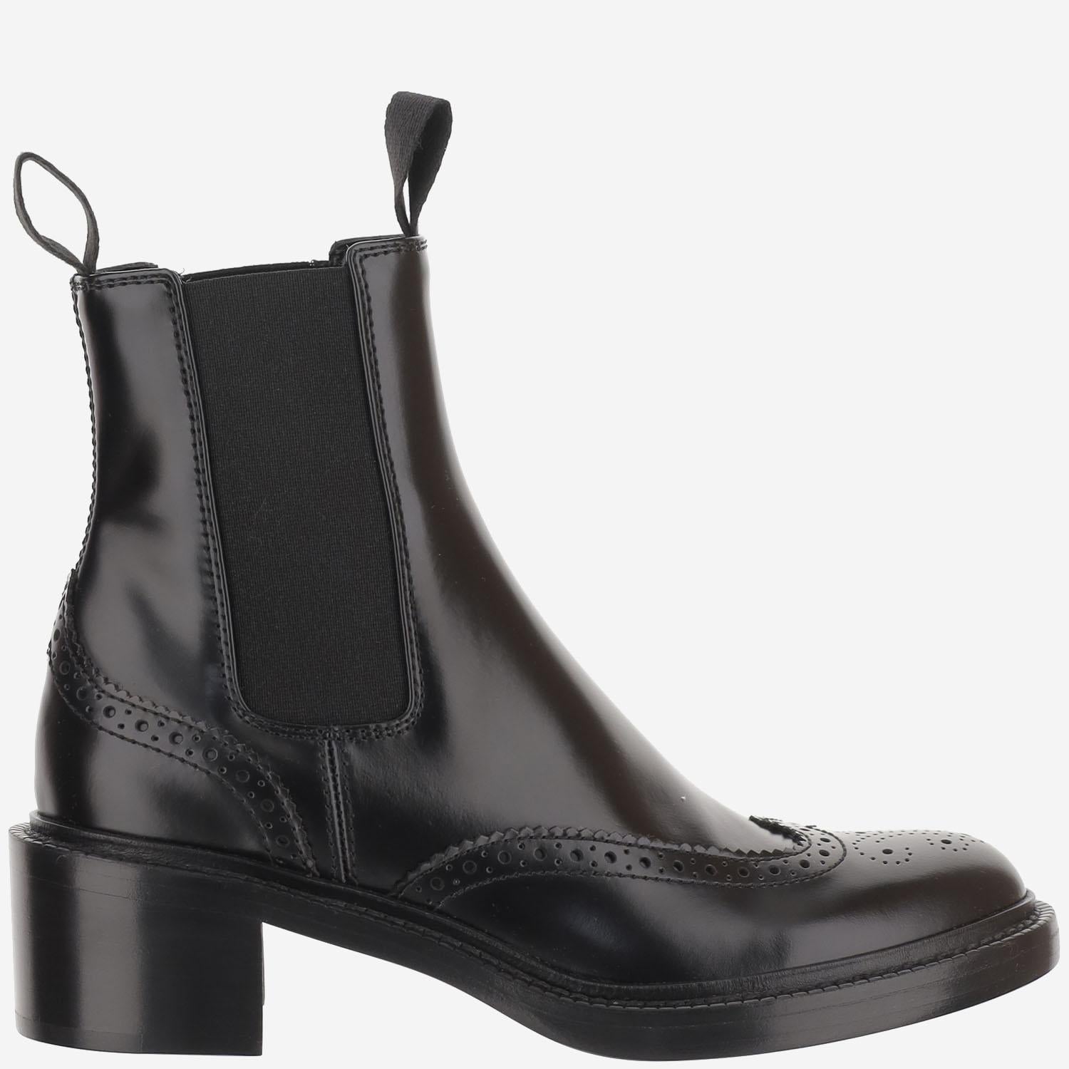 Stivaletti Chelsea VINCENT in pelle liscia 841133 AAE8L1000 SAINT LAURENT 