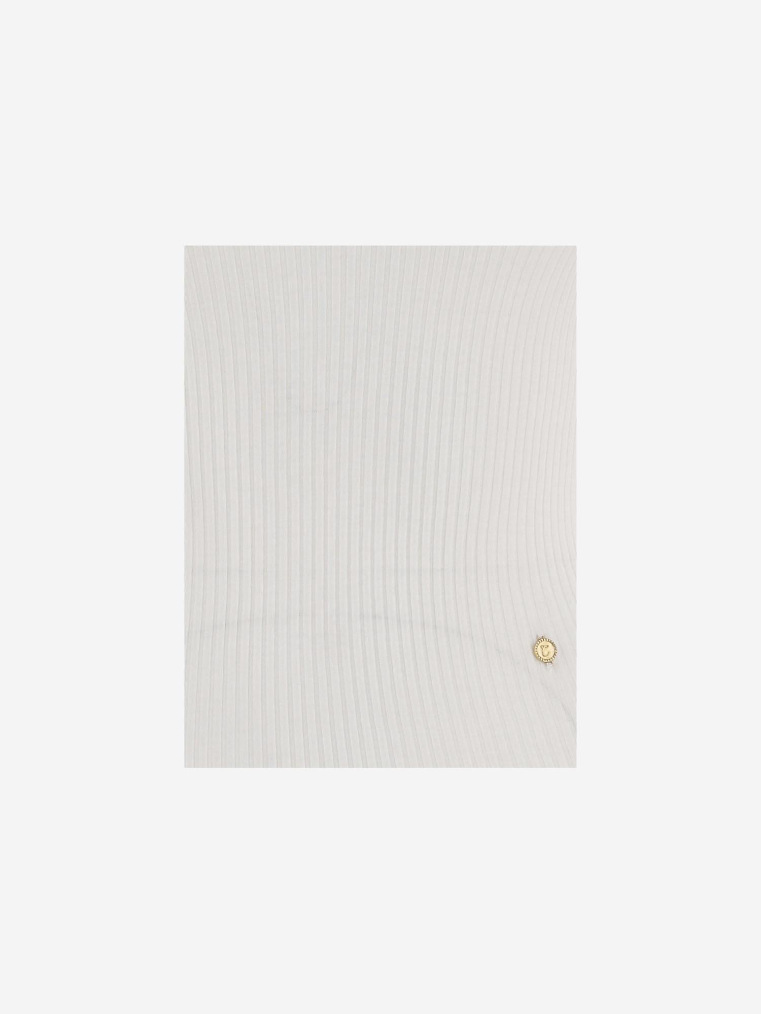 T-SHIRT CON SCOLLO A BARCA IN COTONE CH25WJH02185 101 CHLOE 