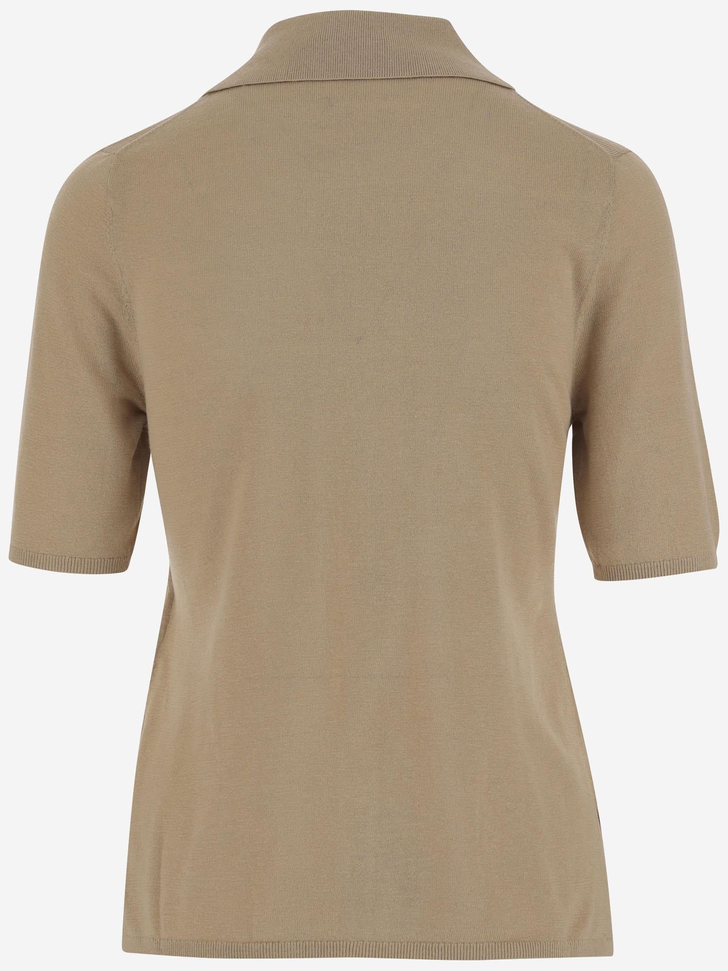 CAMICIA DOTTA IN MISTO LANA 103293 144 BY MALENE BIRGER 