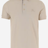 POLO IN COTONE CON LOGO 8126921 CLAM BURBERRY 