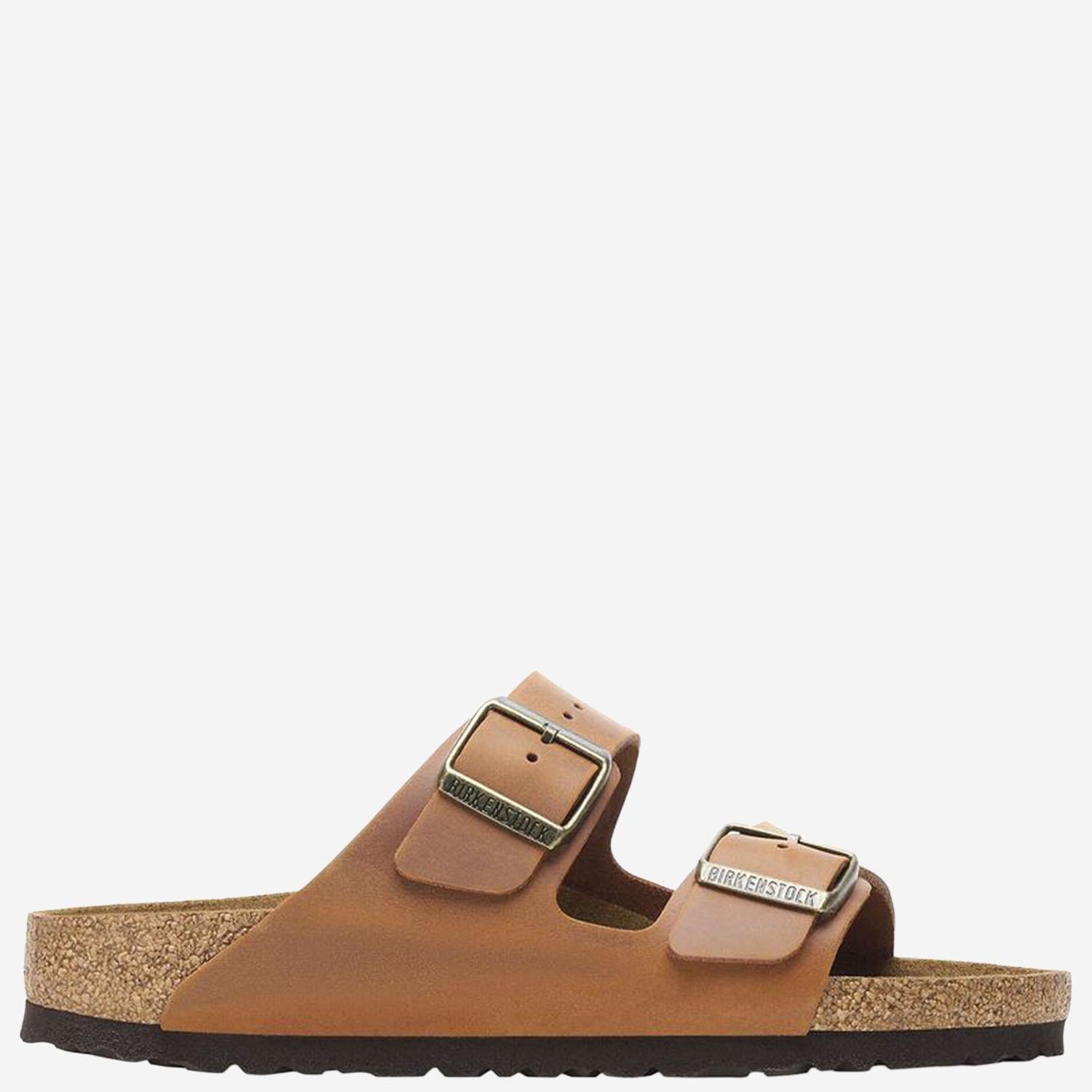Sandali Arizona in pelle oliata 1028401 COGNAC BIRKENSTOCK 