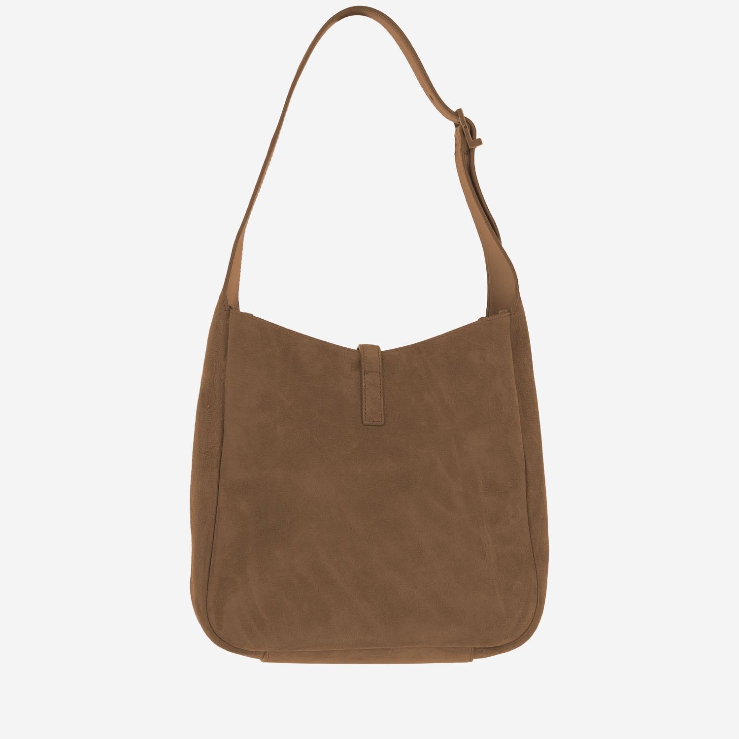 BORSA LE 5 À 7 PICCOLA E MORBIDA IN SUEDE 713938 1U80W2916 SAINT LAURENT 