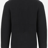MAGLIONE IN LANA E CASHMERE CON COLLO SCIALLE M12156540A 001BLK VINCE 