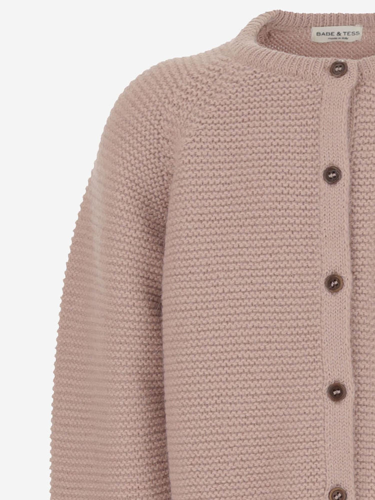 CARDIGAN IN MISTO ALPACA 59548082 066 BABE & TESS KIDS 