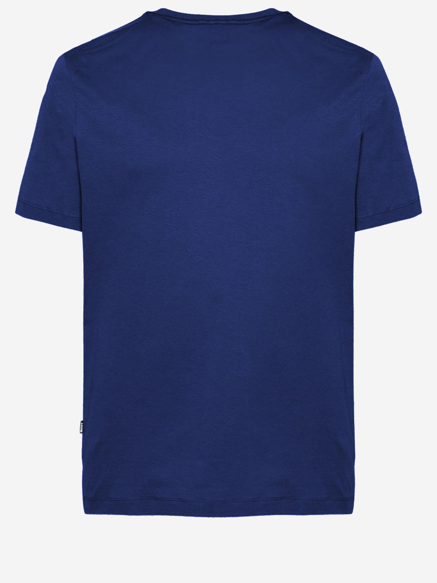 T-SHIRT IN COTONE CON LOGO 50468347 436 HUGO BOSS 