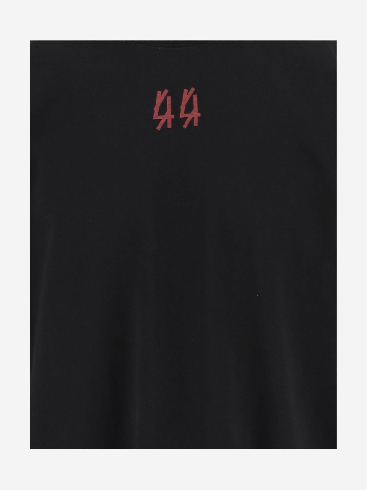 T-SHIRT IN COTONE CON STAMPA B0030556 FA582P682 44 LABEL GROUP 