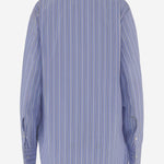 CAMICIA IN COTONE CON MOTIVO A RGHIE S29DT0006 M35625002F MAISON MARGIELA 