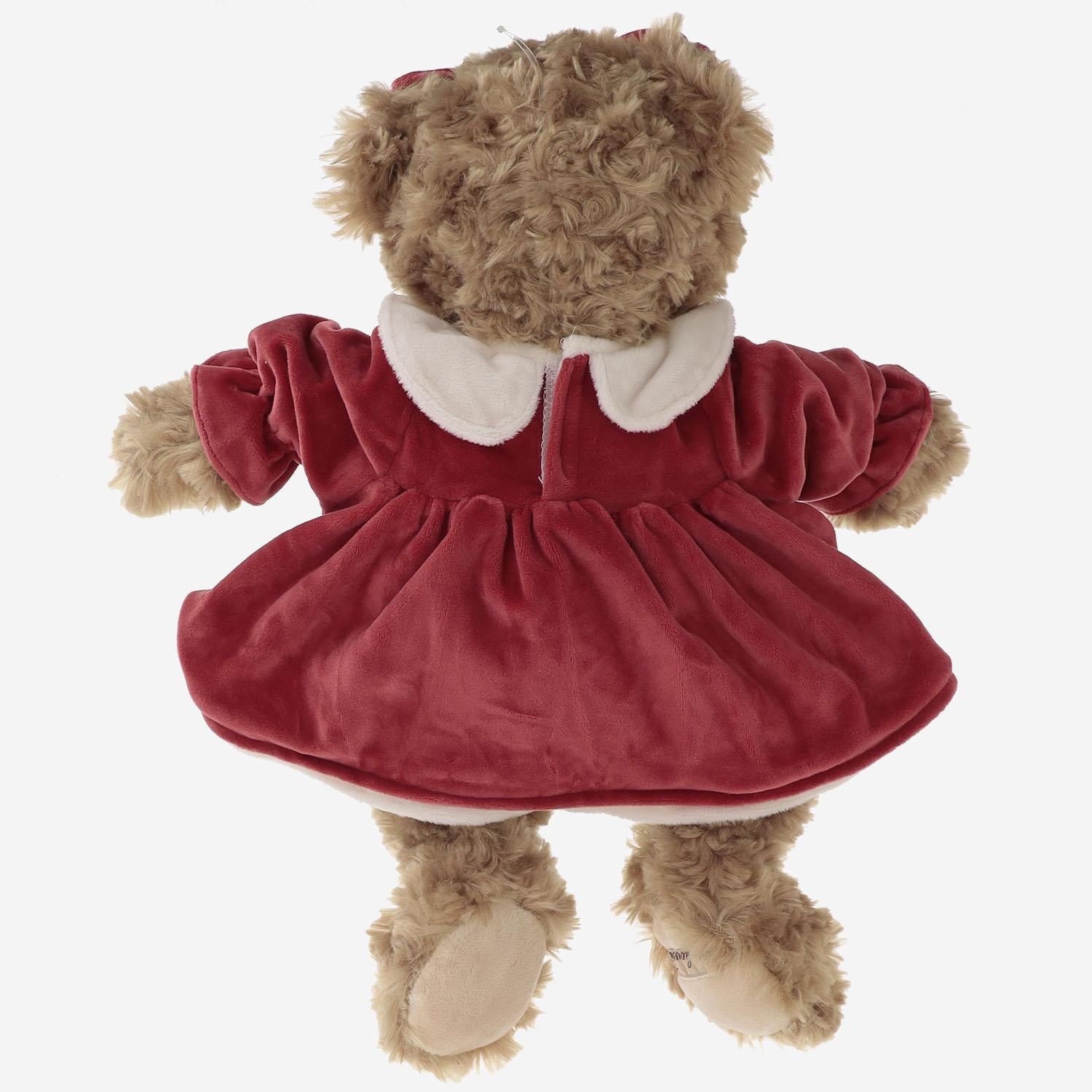 ORSACCHIOTTO CON VESTITO IN PELUCHE CELINE 35 CMRED BUKOWSKI 
