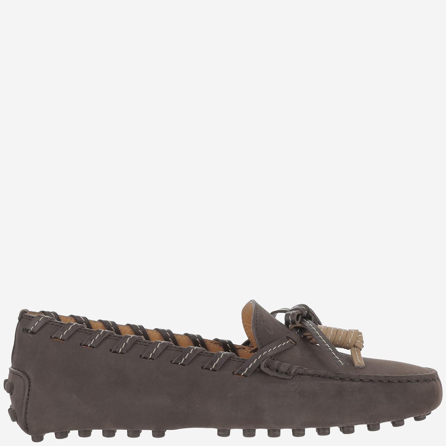 MOCASSINI IN PELLE SCAMOSCIATA XXW22L0JW00UFQ S808 TODS 