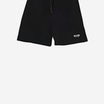 PANTALONCINI LOGATI IN COTONE S6MSJUBE012 110 MSGM KIDS 