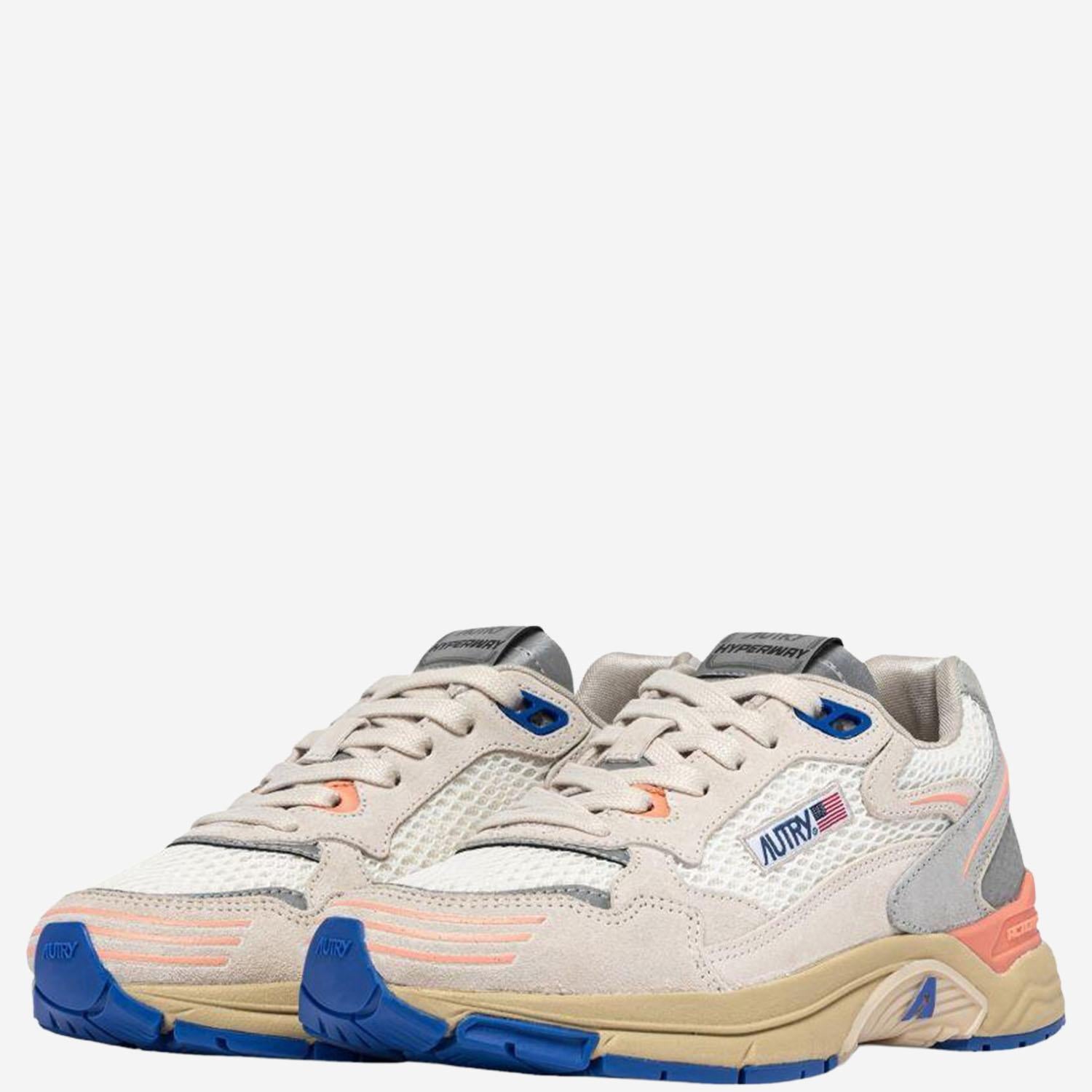 SNEAKERS HYPERWAY HYLWHU02 MESHSUEWHTPEACHP AUTRY 