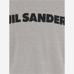 FELPA IN COTONE CON LOGO J54GU0003 J20010052 JIL SANDER 