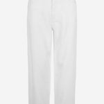 PANTALONI ESTELLE EGG IN MISTO COTONE 103857 A3E1Z04 PINKO 